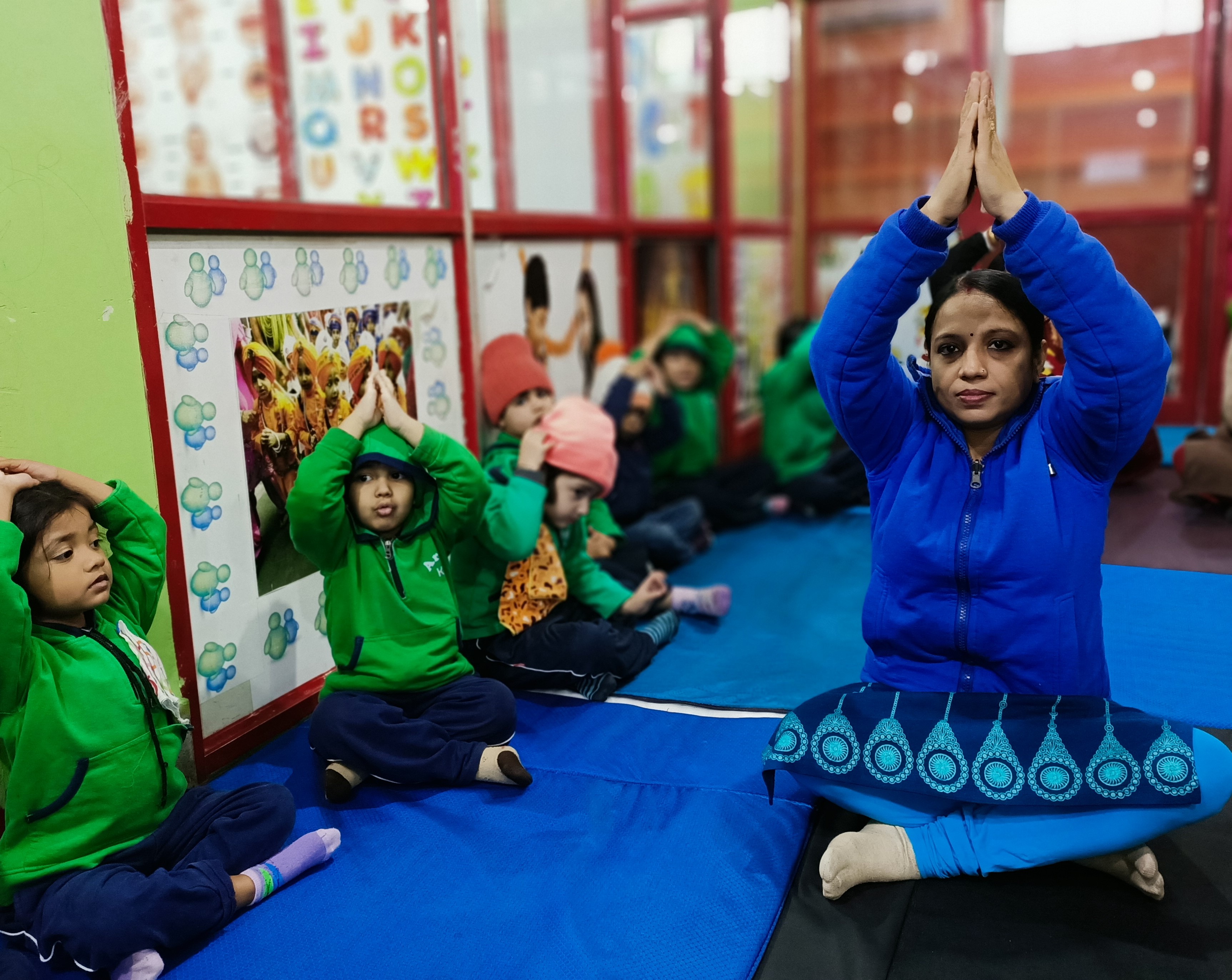 Kids Doing Yoga