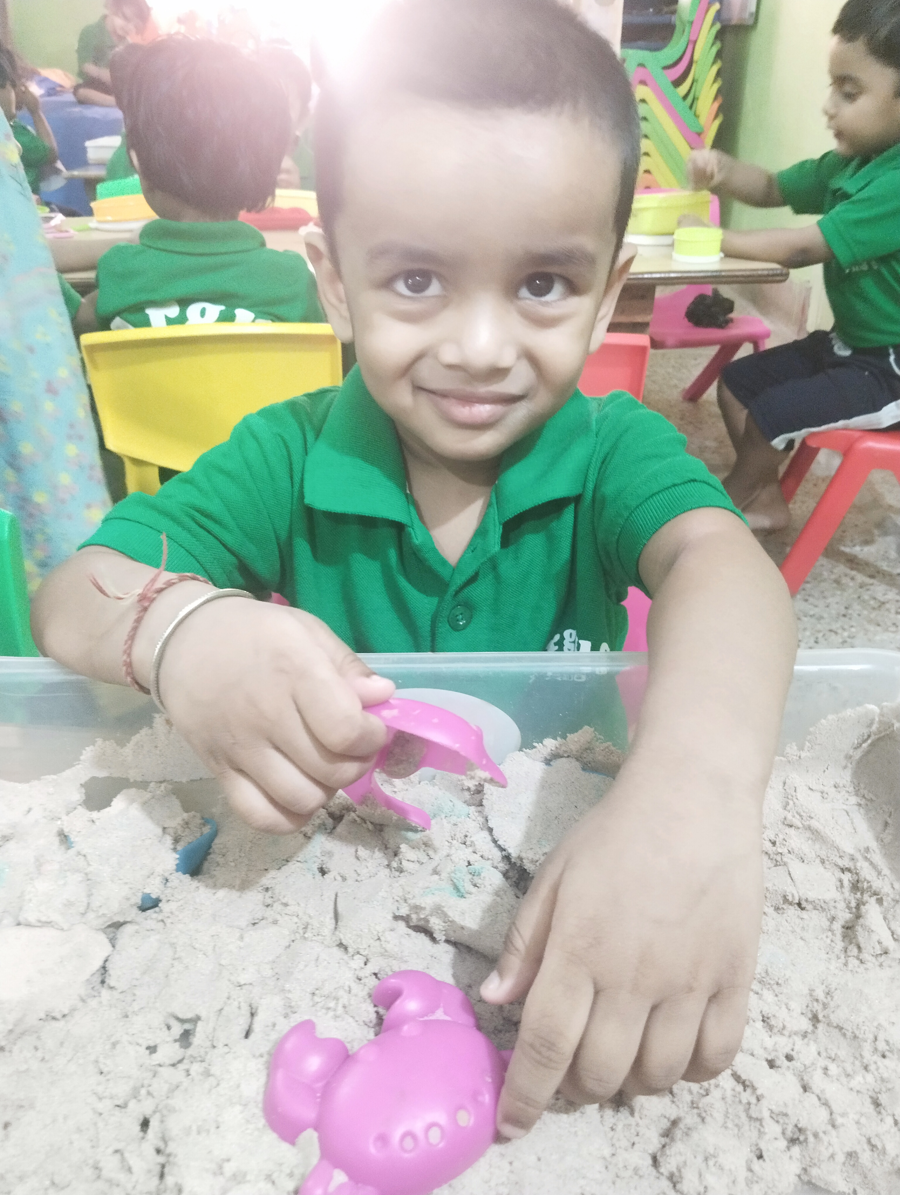 Sand play activity